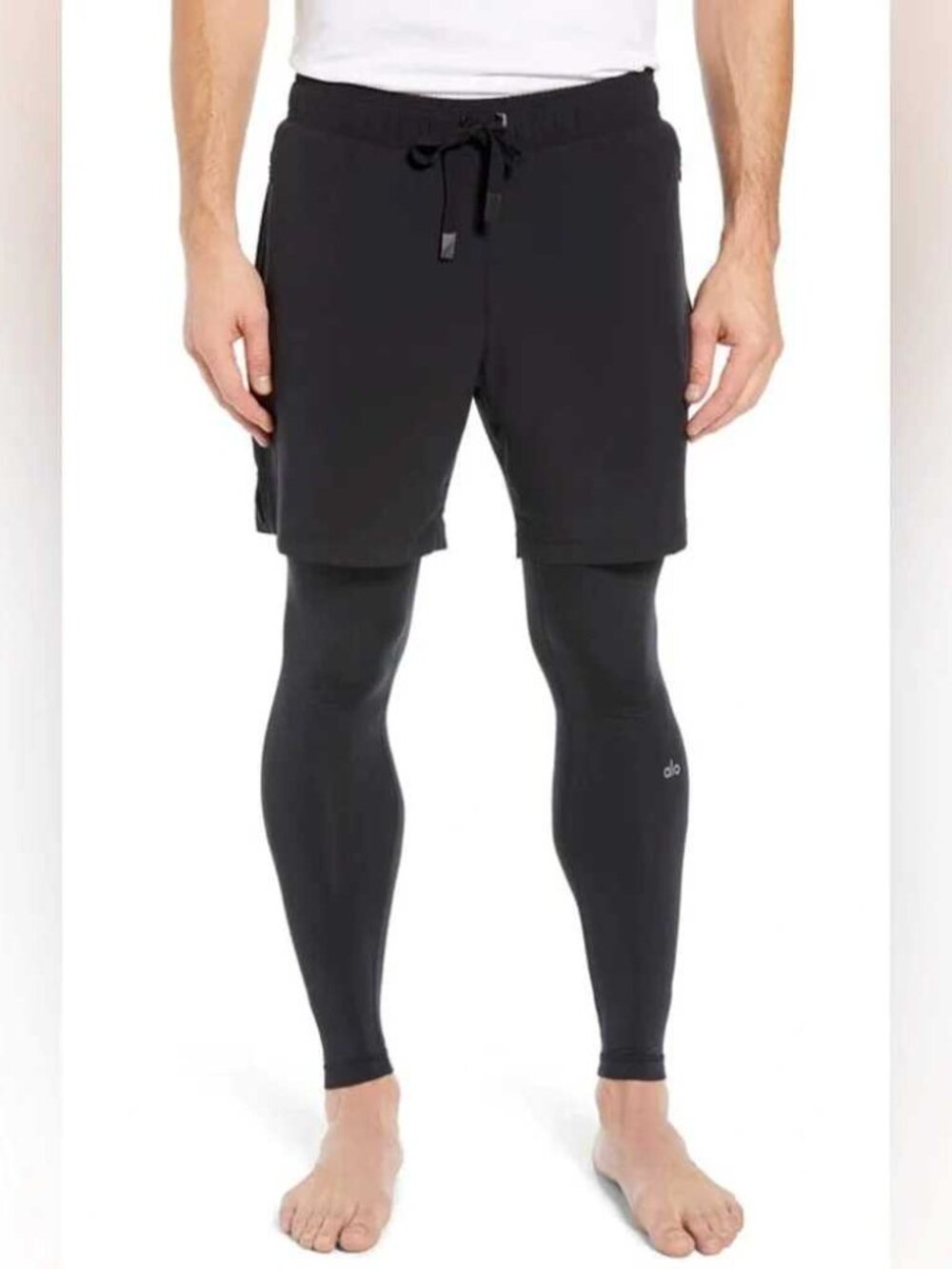 Men's ALO YOGA Stability 2-in-1 Tight Size XL - Picture 3 of 6